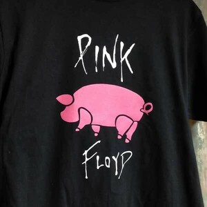 送込　PINK FLOYD アニマルズ　ピンクフロイド 　半袖Tシャツ　黒　Lサイズ