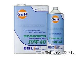 ガルフ/Gulf エンジンオイル ストリーム/STREAM ST-スポーツ 10W-40 SM 入数：4L×6缶