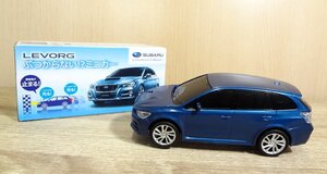 【未使用】SUBARU スバル ぶつからない！？ ミニカー LEVORG レヴォーグ