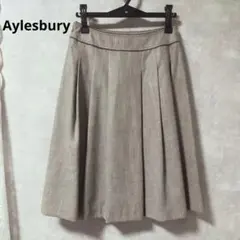 アリスバーリー　プリーツスカート　Aylesbury 東京style　グレー