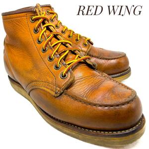 ☆即決・送料無料☆【縦刺繍羽タグ】RED WING レッドウィング アイリッシュセッター 茶 ブラウン 25cm 革靴 ブーツ 本革 本皮 メンズ