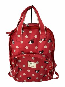 Cath Kidston◆リュック/-/RED/総柄