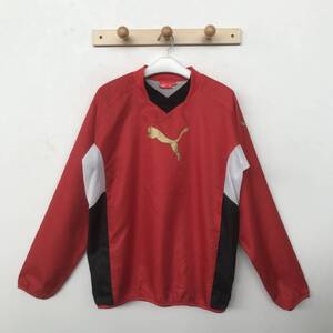 PUMA 863278 プーマ メンズ ナイロンピステ ウインドブレーカー 脇下＆裏メッシュ 美品 size M