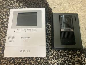 パナソニック　モニターインターホン　ドアホン インターホン カメラ玄関　子機 親機　子機 Panasonic VL-V522L VL-ME30X　⑦　動作品