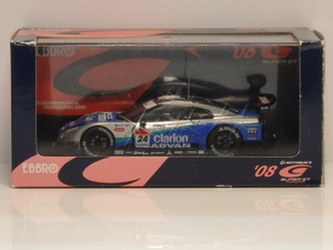 YZ-0080 エブロ EBBRO 中古品 ミニカー 1/43 WOODONE ADVAN CLARION PEPSI NEX #24 オートバックス SUPER GT500 2008シリーズ