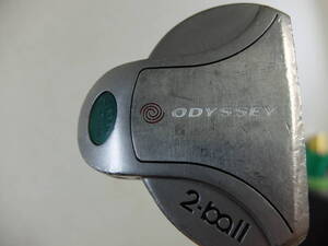 ★☆ODYSSEY オデッセイ パター WHITE STEEL 2ball グリップ劣化 全長約84cm ☆★