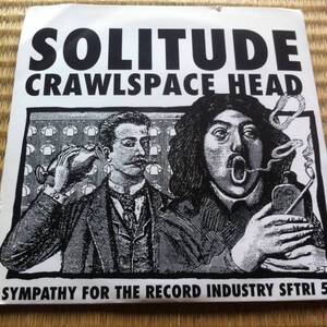 『Crawlspace / Solitude Smokestack Head』7” 送料無料 Monoshock, The Gizmo