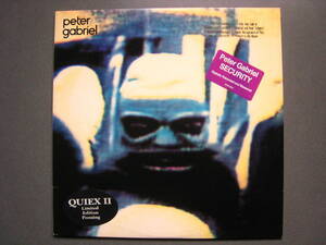 [即決][試聴可][QUIEX II 高音質盤][米プロモ]★Peter Gabriel - Security / 4 ★ピーター・ガブリエル ★[再生良好][限定版]