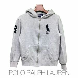 POLO ,RALPH LAUREN ,ポロ ,ラルフローレン ,ジップアップパーカー ,グレー ,Mサイズ