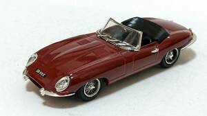 【元箱&ケースなし】Ж ベストモデル 1/43 ジャガー Eタイプ 赤茶 9028 Ж JAGUAR E-Type RED BEST MODEL Ж デイムラー Daimler BOX MODEL