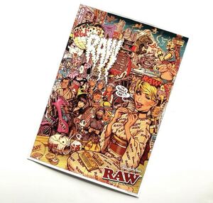 ◆送料無料◆新品　RAW オフィシャル非売品ポスター　ロッキンジェリービーン 手巻きタバコ ポスター