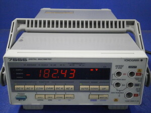 YOKOGAWA 7555 DIGTAL MULTIMETER