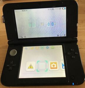 【動作確認済み】ニンテンドー3DS　LL ニンテンドー　任天堂　4GB ブルー　ブラック