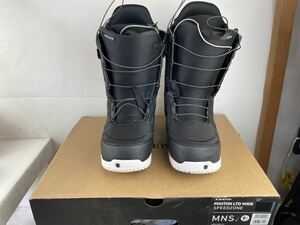 バートン BURTON MNS PHOTON LTD WIDE SPEEDZONE 9 2/1 27.5cm スノーボードブーツ 中古【No964】