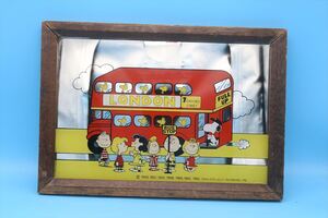 70s Peanuts London Bus Mirror /ロンドンバス/ヴィンテージ/ピーナッツ/スヌーピー/184291869