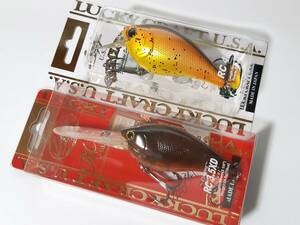 希少　新品　ラッキークラフト　RC 3.5XD ・ RC 4.5 ◆２個セット◆ BP PH BROWN CRAW・BULL BREAM リッククラン