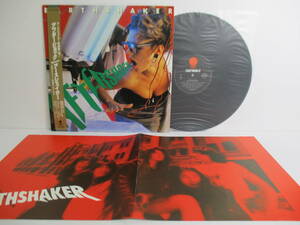 ■LP■ 美盤 帯付 / アースシェイカー / アフターショック / EARTHSHAKER aftershock / RT28-5003 