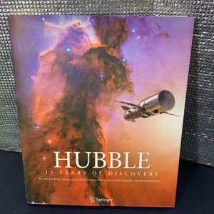 ★大阪堺市/引き取り可★Hubble 15 Years of Discovery ハッブル望遠鏡15周年記念 宇宙 天体 太陽系 惑星 銀河 古書 古本★