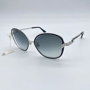 未使用級 Cartier Eye Panthere Divine sunglasses パンテール サングラス アイウェア ジュエリー シルバー タグ付き 5218 135 定価24万