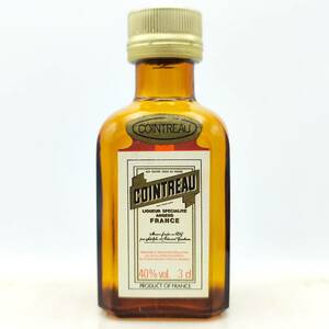 COINTREAU LIQUEUR SPECIALITE ANGERS FRANCE　40度　30ml【コアントロー リキュール】