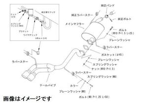 自動車関連業者直送限定 HKS クールスタイル2 マフラー MAZDA フレアクロスオーバー DAA-MS41S R06A TURBO (31028-AS010)