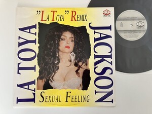 Latoya Jackson/ Sexual Feeling-LA TOYA REMIX(RemixRadioInstAcapella)90年12inch HIGH FASHION MUSIC 1102556 ラトーヤ・ジャクソン