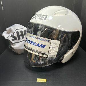 ★ 廃盤 SHOEI ショウエイ J-STREAM Jストリーム ジェットヘルメット ホワイト L (A50831-101)