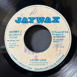 Sheila Hylton - Lot Of Love / Labamba / JAMAICA-ORIGINAL 7inch REGGAE LOVERS ROCK DISCO REGGAE