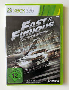 ワイルド・スピード ファスト・アンド・ザ・フュリアス・ショーダウン FAST & FURIOUS SHOWDOWN EU版 ★ XBOX 360 