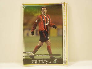 Panini WCCF 2016-2017 ATLE-RE フランサ　Franca 1976 Brazil　Bayer04Leverkusen Germany 2002-2005 EX16弾 Extra Card