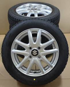 4本セット 在庫限り 155/65R14 ブリヂストン VRX2 スタッドレス 2024年製造 新品 / ワゴンR アルト スペーシア ラパン ソリオ / 4穴 100mm