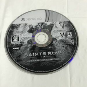 P47126 ◆セインツロウ SAINTS ROW４ XBOX360 ゲームソフト ディスクのみ