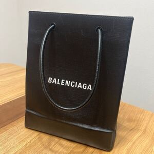 希少 XSサイズ！ BALENCIAGA EVERYDAY ショッピングトート トートバッグ バレンシアガ ハンドバッグ レザー ブラック 黒 革　