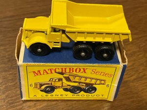 レズニー　マッチボックス　６　EUCLID QUARRY TRUCK　used 良品