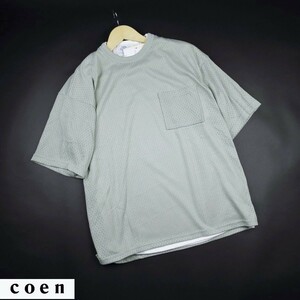 新品★ユナイテッドアローズ/コーエン/coen/半袖レイヤードTシャツセット169/1170薄灰/【L】