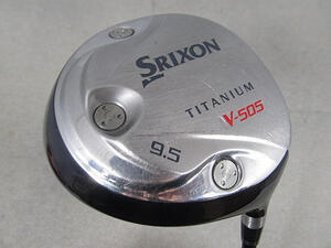 即決 お買い得品！中古 スリクソン(SRIXON) W-505 ドライバー(ルール適合) 1W SRIXON SV-3003J 9.5 S