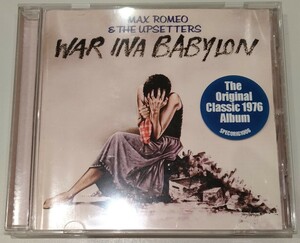 MAX ROMEO & THE UPSETTERS WAR INA BABYLON 旧規格輸入盤中古CD マックス・ロメオ ウォー・イン・ア・バビロン lee perry リー・ペリー