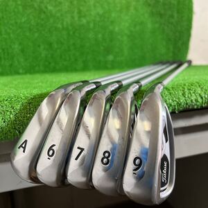 アイアンセット Titleist VG3 FORGED TYPE-D 6 7 8 9 A 5本　純正カーボンシャフトVGI Rフレックス タイトリスト タイプD 