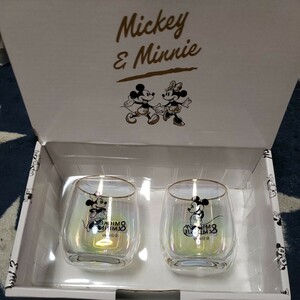 Mickey　Minnie　ミッキー　ミニー　ペアグラスセット