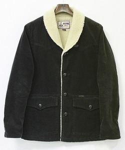 HYSTERIC GLAMOUR ヒステリックグラマー ストレッチコーデュロイランチコート S ブラック STRETCH CORDUROY RANCH COAT JACKET ジャケット