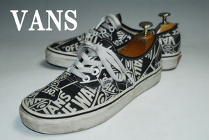 ATX787/期間限定！最終価格！早い者勝ち！バンズ/VANS/24㎝/US6/ロー/良品/黒/スニーカー/存在感抜群！洗練されたデザイン！