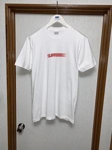 L 美品 SUPREME Motion Logo Tee Tシャツ