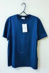 定価６万円 未使用品 サルヴァトーレフェラガモ（Salvatore Ferragamo）ダブルガンチーニ Ｔシャツ Ｓ ブルー