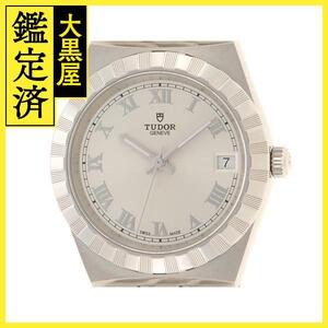 TUDOR　チューダー　2024年ギャランティ　ロイヤル　28400　自動巻き　100m防水　シルバー文字盤　ステンレス　【432】