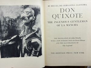 ドン・キホーテ　Don Quixote　　英文洋書古書