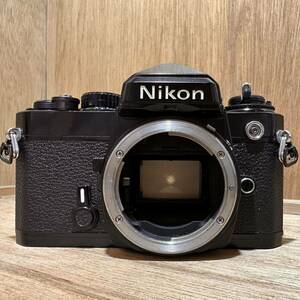 動作確認済み Nikon FE フィルムカメラ 一眼レフ シャッターOK 露出系OK 一眼レフカメラ マニュアルフォーカス SLR フィルム カメラ1円〜 