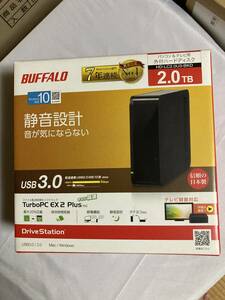 ◆BUFFALO 外付けHDD 2.0TB◆中古◆