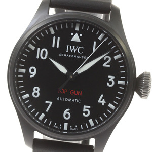 IWC IWC SCHAFFHAUSEN IW329801 ビッグ パイロットウォッチ 43 トップガン 自動巻き メンズ 美品 保証書付き_826374