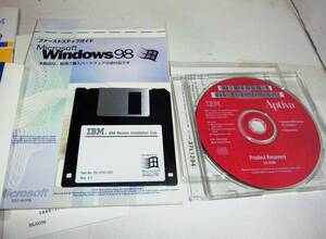 IBM製 AptivaリカバリーCD 　(Windows98)