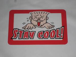 3290★新品★STAY COOL ステッカー★カワイイ★